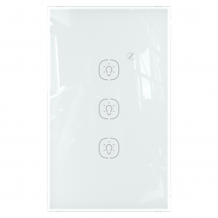 Espelho ZigBee Touch com 3 Interruptores ZN-U03U