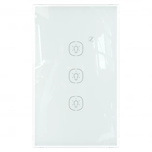 Espelho ZigBee Touch com 3 Interruptores ZN-U03U